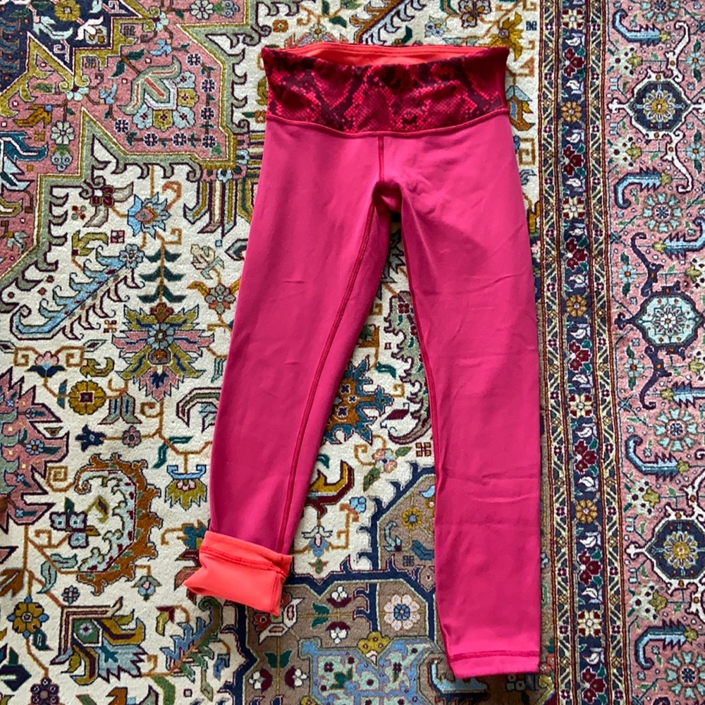 Lululemon reversible leggings